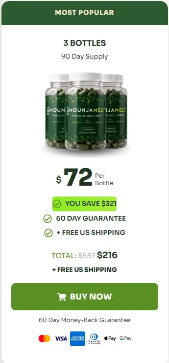 MounjaMelt Buy Three Bottles